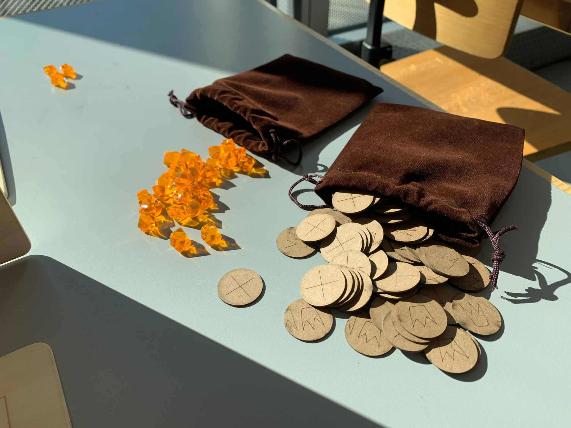 Tokens and markers