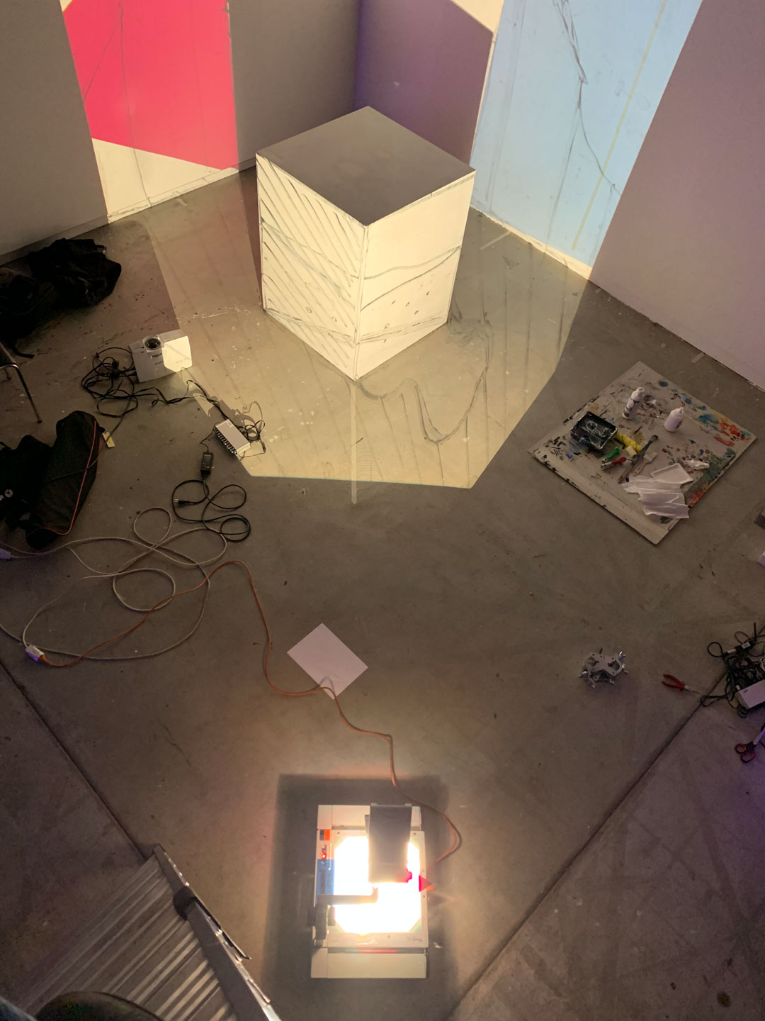 Top-down view